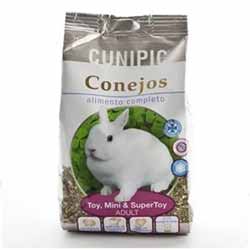 CUNIPIC ALIMENTO PARA CONEJOS ADULTOS TOY, MINI Y SUPERTOY